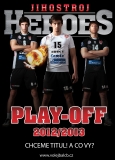 play off 2012-2013 - Juračka, Zapletal, Habr - VK Jihostroj České Budějovice